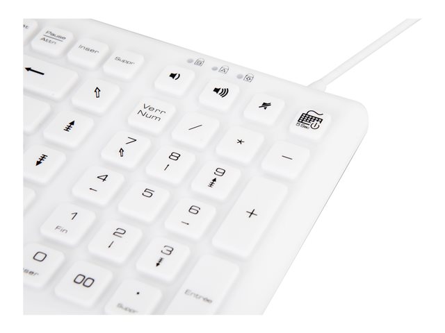 URBAN FACTORY Clavier en ABS et silicone