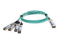 AddOn - Câble d'attache direct 100GBase-AOC - Conformité TAA - QSFP28 pour SFP28 