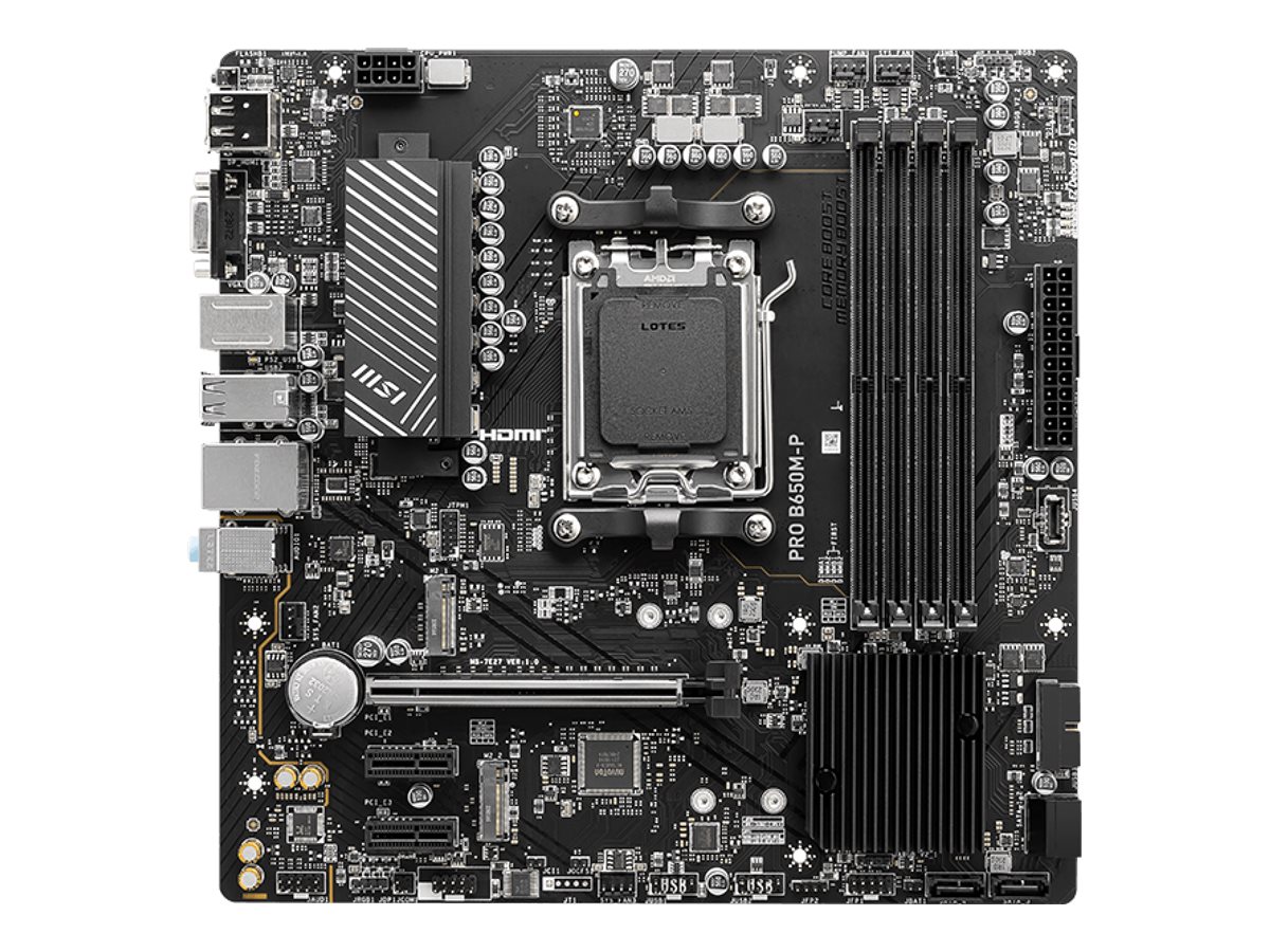 MSI PRO B650M-P AM5 DDR5 mATX