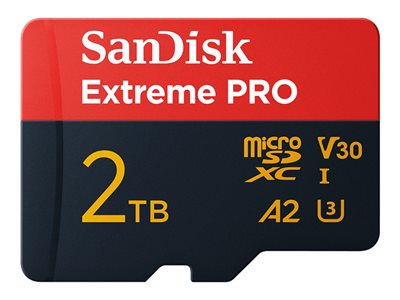 SanDisk Extreme Pro - Flash memory card (SD adapter included)