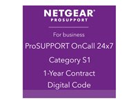 NETGEAR ProSupport OnCall 24x7 Category S1 - technical support - 1 year