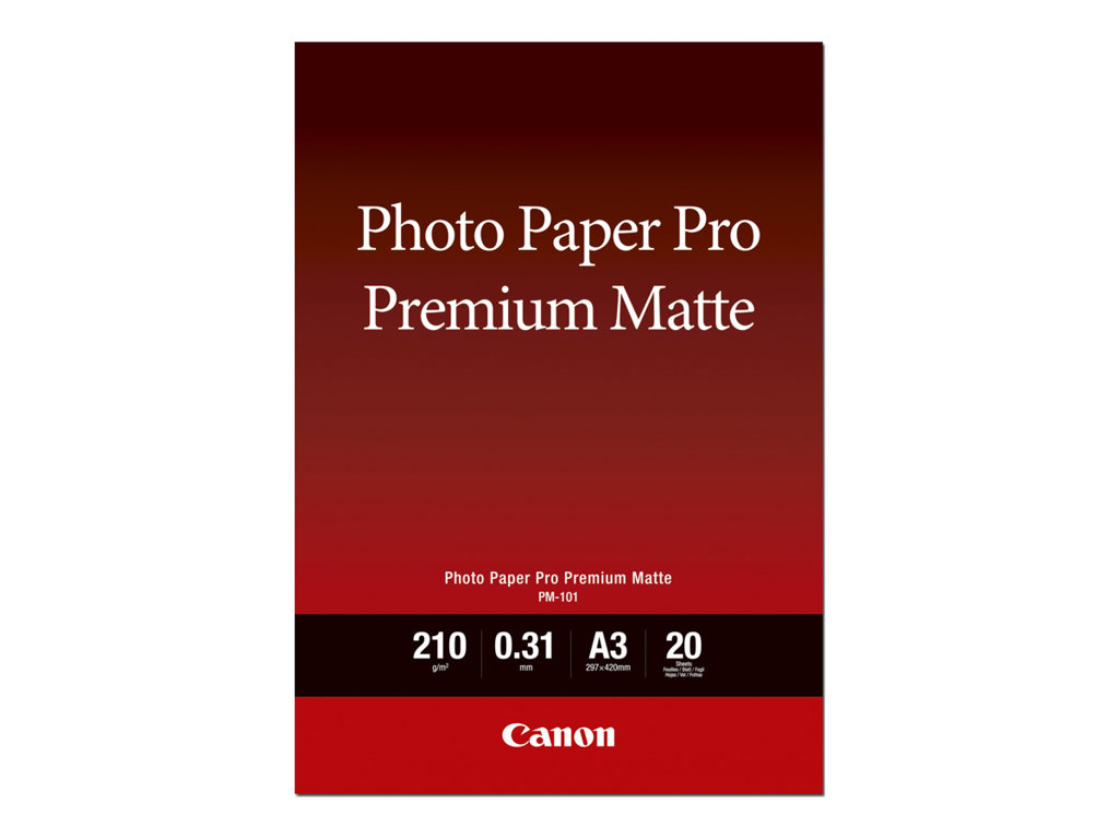 CANON Photo Paper Premium Matte A3+ 20sh