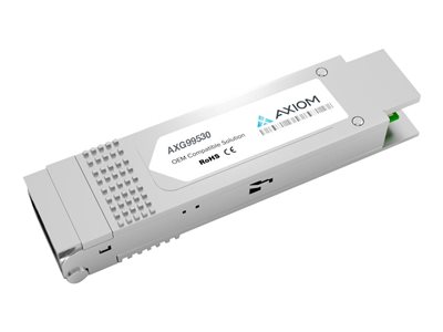 Axiom QSFP+ transceiver module (equivalent to: Ruckus E40G-QSFP-SR4-INT) 40 Gigabit LAN 