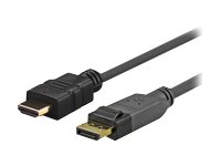 VivoLink Pro Videokabel DisplayPort / HDMI 7.5m Sort