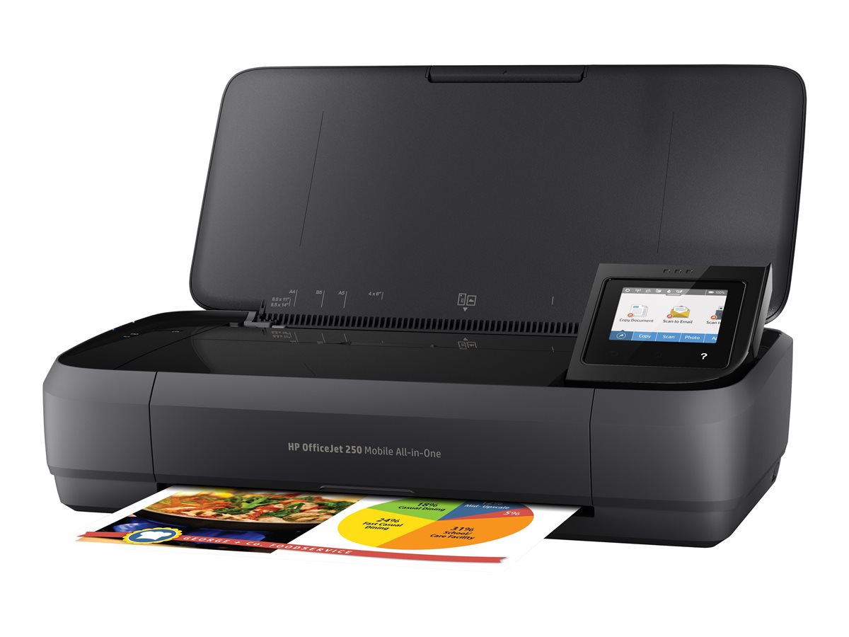 HP Officejet 250 Mobile All-in-One - multifunkční tiskárna - barva – foto 7