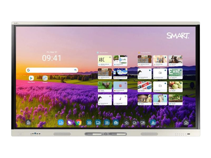 SMART Board MX255-V5 MX (V5) Pro Series with iQ 55 LED-backlit LCD display 4K for Product shot Front 79575