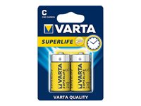 Varta Superlife C-type Standardbatterier
