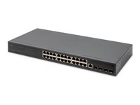 DIGITUS DN-80223 Switch 24-porte Gigabit Ethernet / 10 Gigabit Ethernet