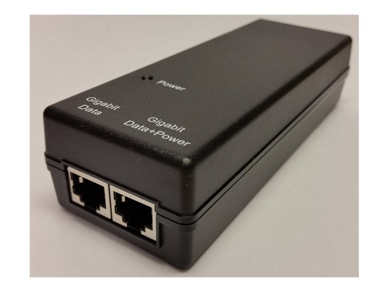 Cambium Networks PoE injector 30 Product shot Right-angle 79550