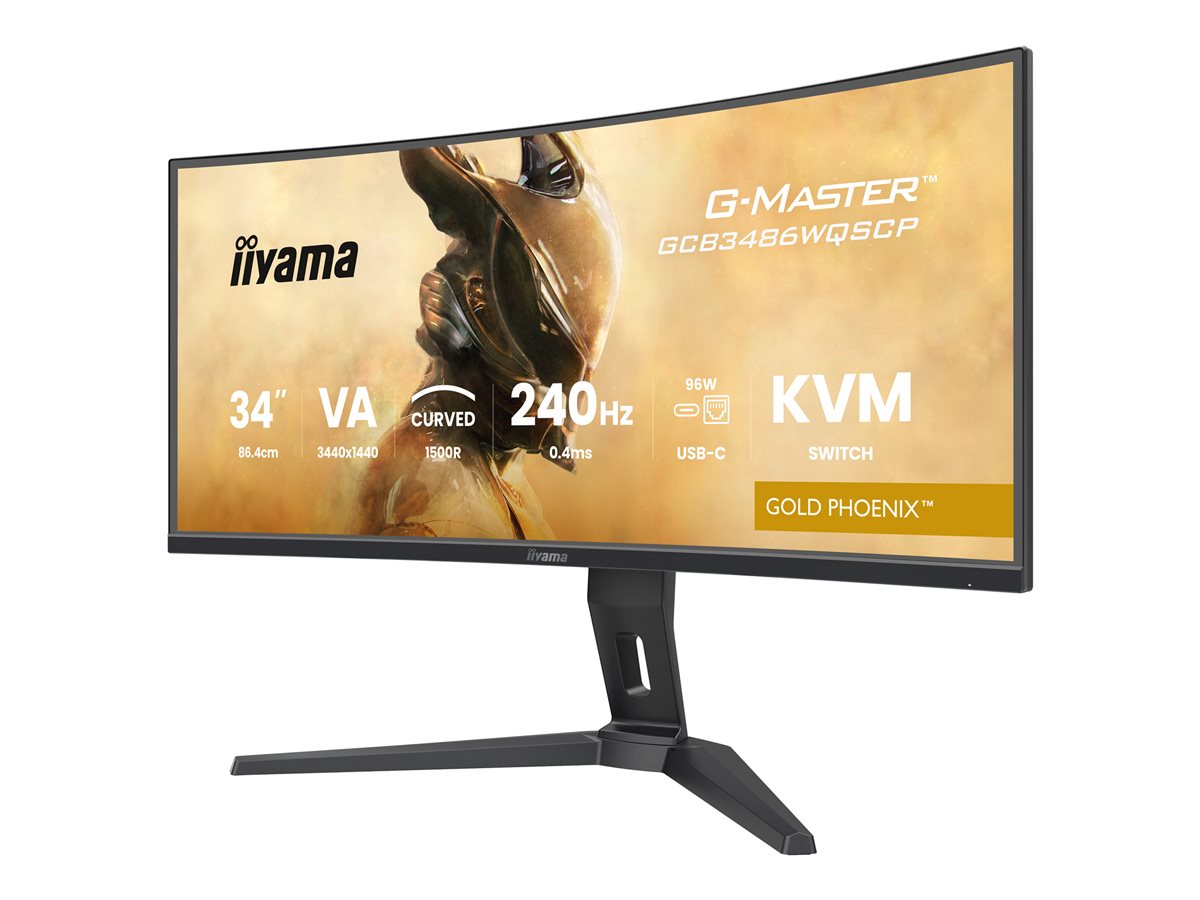 iiyama G-MASTER Gold Phoenix GCB3486WQSCP-B1 - LED monitor - zakřivená - 34" - HDR – foto 3