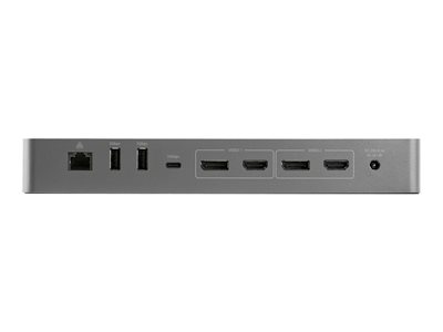 StarTech.com Thunderbolt 3 DisplayPort 4K 60Hz USB-A GbE Dual (TB3DKM2DPL)