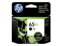 HP 65XL - 5.5 ml - High Yield - black - original - blister - ink cartridge - for AMP 100, 120, 125; Deskjet 3720, 3755
