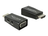 DeLOCK Adapter HDMI-A male > VGA female Audio Video transformer