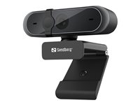 Sandberg USB Webcam Pro 1920 x 1080 Webkamera Fortrådet