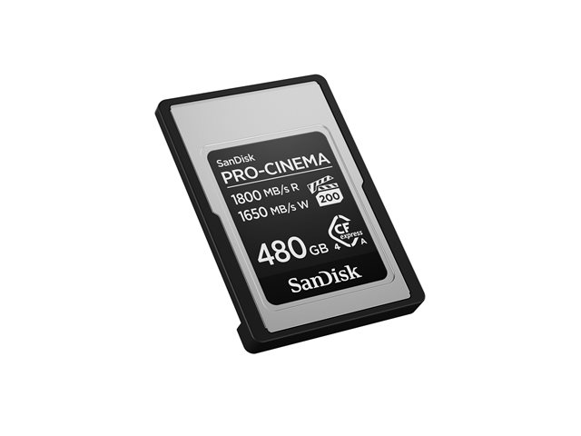 SANDISK PRO-CINEMA CFexpress TypeA 480GB SDCFEA-480G-GN4NN