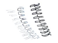 FELLOWES rel metall 34 boucles 8mm blanc