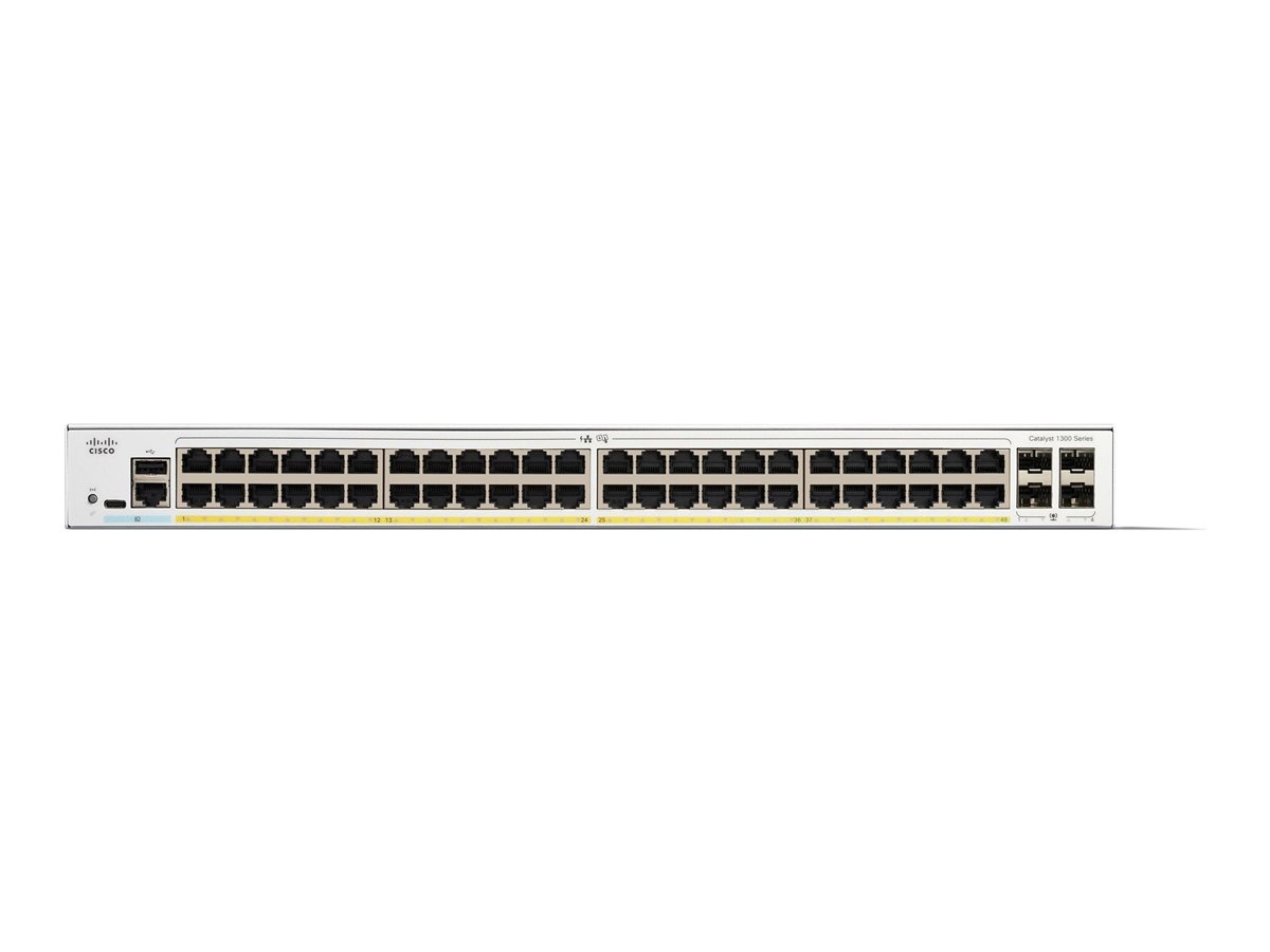 Cisco Catalyst 1300-48FP-4G - přepínač - 48 porty - řízený - Lze montovat do rozvaděče – foto 2