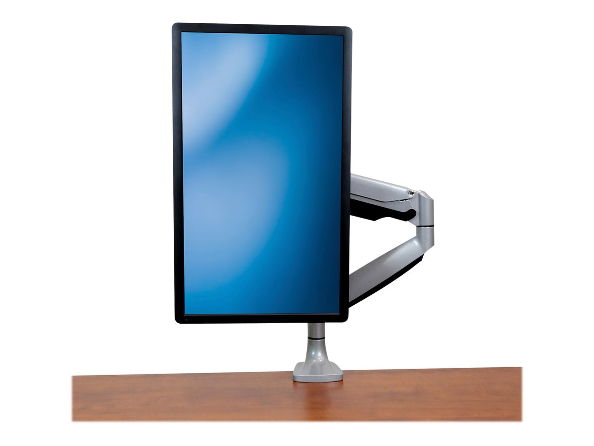 StarTech.com Desk Mount Monitor Arm, Heavy Duty Ergonomic VESA Monitor Arm, Single Display up to 9kg, Full Motion, Height Adjustable, Articulating, Aluminum, C-Clamp/Grommet, Silver - Small Footprint Design montážní sada - nastavitelné rameno - pro Displej LCD - stříbrná – foto 11