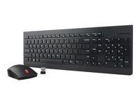 Lenovo Essential Wireless Combo Tastatur og mus-sæt Trådløs Nordisk