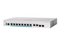 Cisco Business 350 Series CBS350-8MP-2X Switch 8-porte 2.5 Gigabit  PoE+