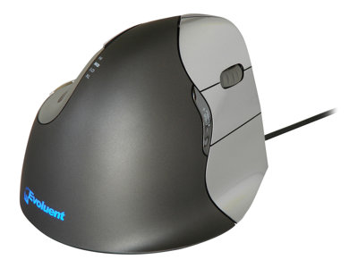 Evoluent VerticalMouse 4 Vertical mouse ergonomic right-handed optical 6 buttons 