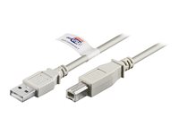 goobay USB 2.0 USB-kabel 3m Grå