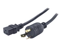 APC - power cable - NEMA L6-30 to IEC 60320 C19 - 2.44 m