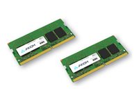 Axiom DDR4 kit 16 GB: 2 x 8 GB SO-DIMM 260-pin 2666 MHz / PC4-21300 CL19 1.2 V 