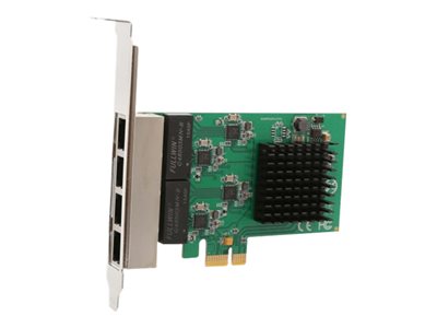 4 PORT GIGABIT ETHERNET PCI-E X1 NETWORK INTERFACE CARD