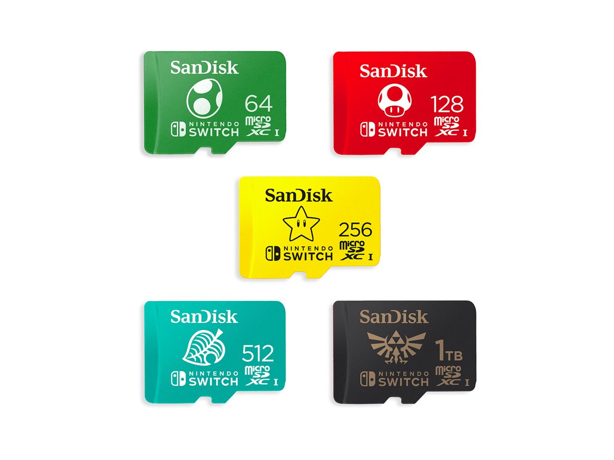 SanDisk Nintendo Switch - paměťová karta flash - 512 GB - microSDXC UHS-I – foto 2