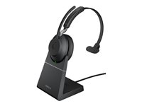 Jabra Evolve2 65 UC Mono - headset - USB-A - with charging stand