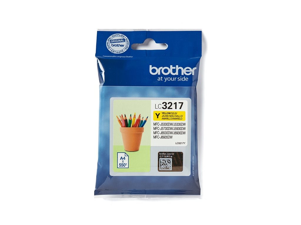 Cartouche d'encre LC3217Y jaune