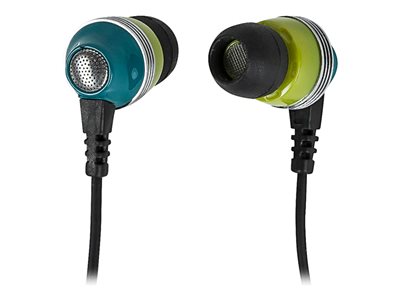 Monoprice Enhanced Bass Noise Isolating Earphones Earphones with mic in-ear wired 