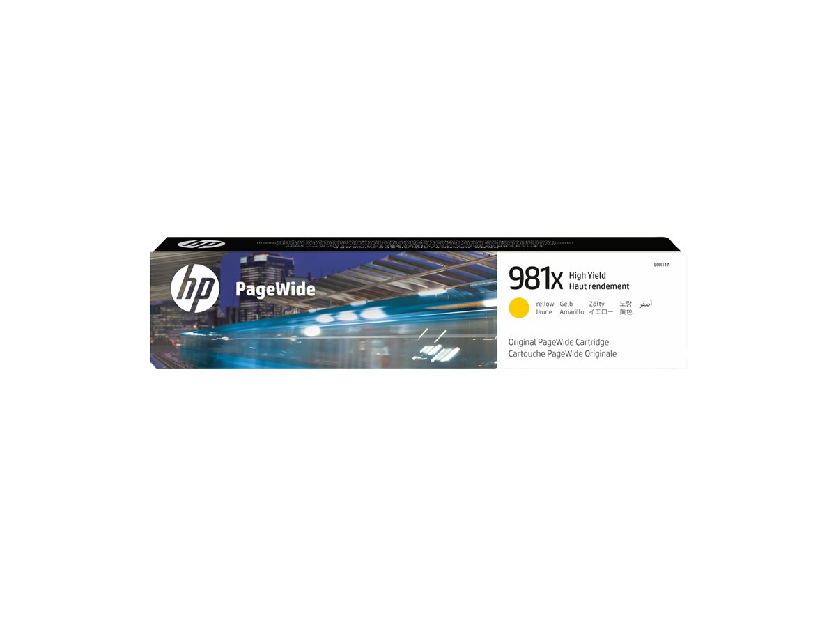 HP 981X XL Jaune PageWide Cartouche