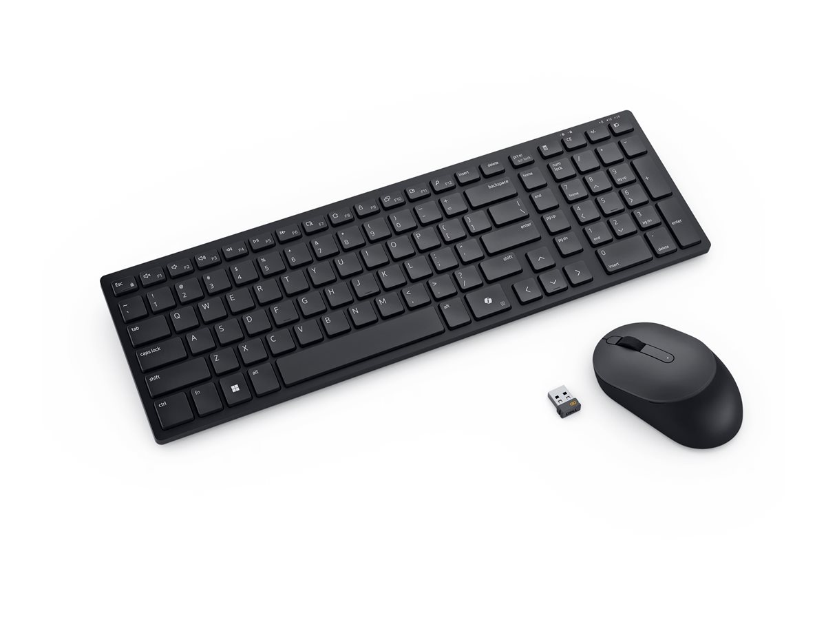 Dell Pro Compact Silent Keyboard and Mouse (KM555-BLK-GER) – foto 4
