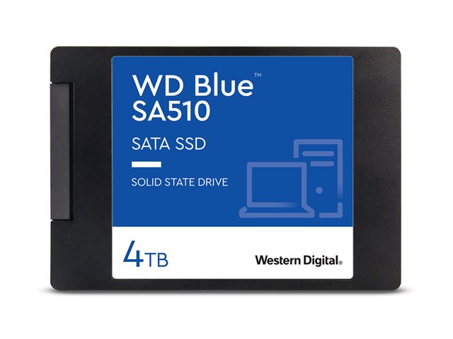 WD Blue SA510 WDS400T3B0A - SSD - 4 To - SATA 6Gb/s
