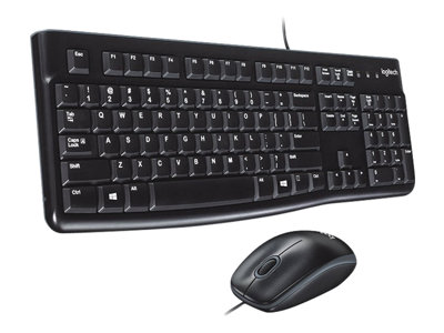 LOGITECH MK120 Clavier Souris Filaire FR