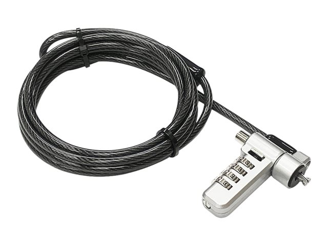 Dicota Masterkey Serrure De Câble De Sécurité Avec 3 Têtes Interchangeables - Protection Pour Tous Appareils