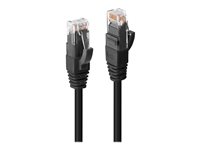 LINDY UTP Cat.6 Cable Black 1m