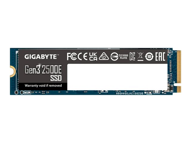 GIGABYTE Gen3 2500E SSD 500GB G325E500G
