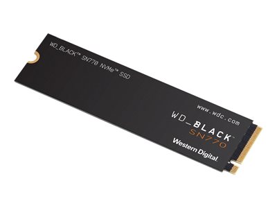 WD_BLACK SN770 WDS100T3X0E - SSD - 1 TB - PCIe 4.0 x4 (NVMe)