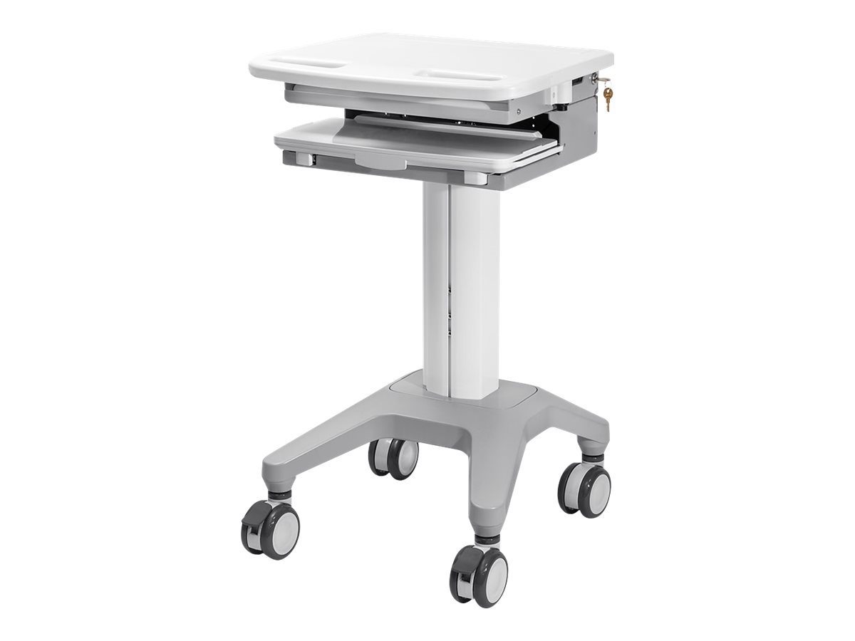 HAT COLLECTIVE HEALTHCARE TANGO LAPTOP CART WITH KEYBOARD TRAY SHI