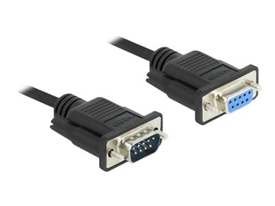 DELOCK Seriell Kabel RS-232 D-Sub9 Stecker < Schmale BU 5m