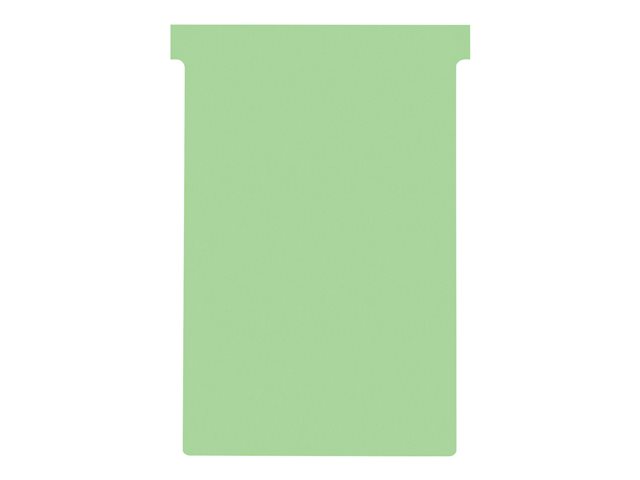 Nobo A110 T Card 112 X 18 Cm Light Green Pack Of 100