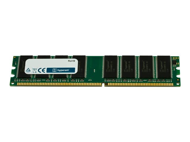 Image of Hypertec Legacy - DDR - module - 256 MB - DIMM 184-PIN - 333 MHz / PC2700 - unbuffered