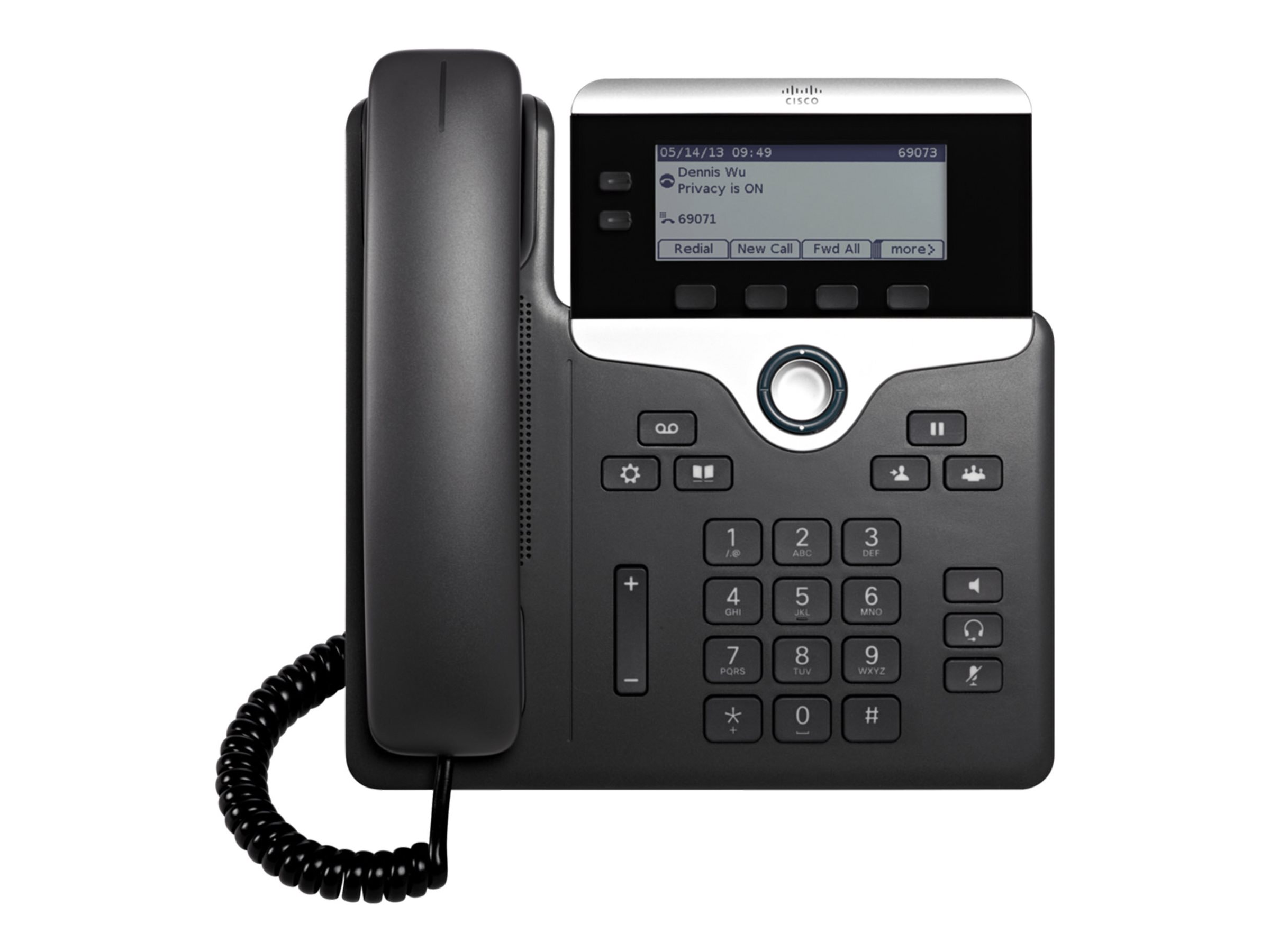 IP PHONE 7821 MULTIPLATFORM W/PWR CUBE3 NA CORD