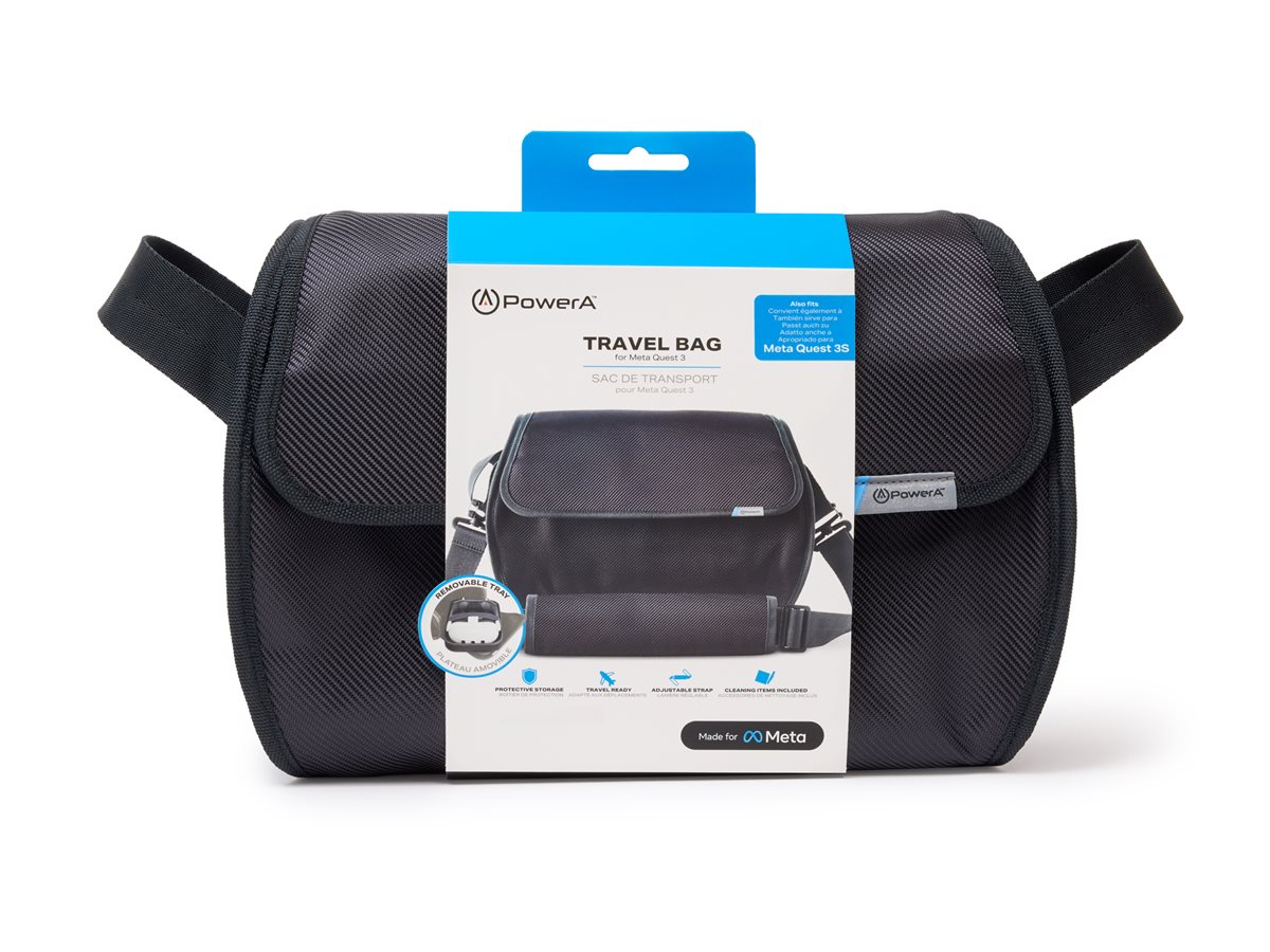 PowerA carrying bag for virtual reality Package view Front 77850