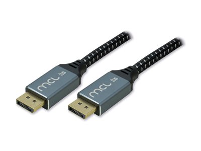 MCL DisplayPort mesh cable 8K/1.4 male