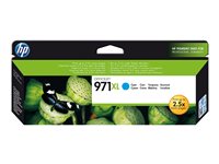 HP 971XL - High Yield - cyan - original - ink cartridge