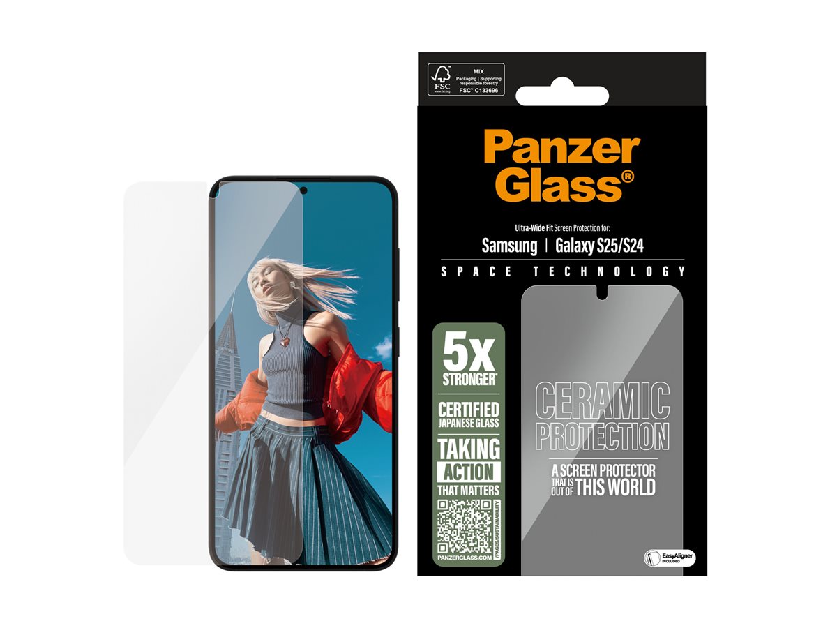 PanzerGlass Ceramic Samsung Galaxy S25/S24 – foto 4